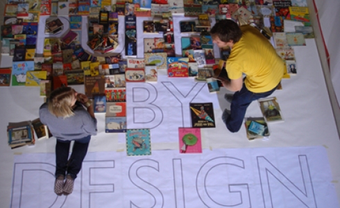 The cover takes shape